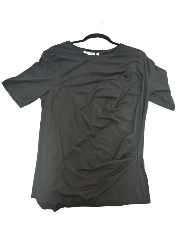 women's tops that offer a perfect blend of style, comfort, and affordabilityTop Short Sleeve By Chicos In Black, Size: L