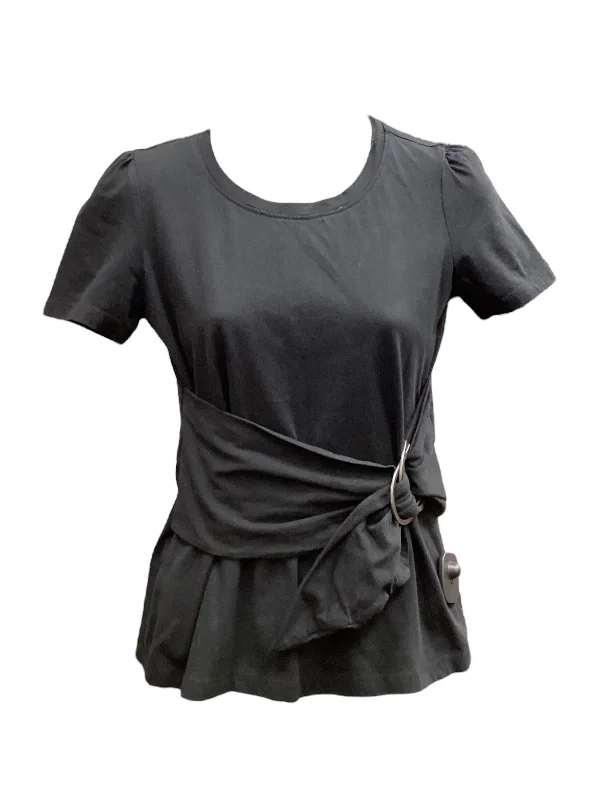 women's tops for those who want to create outfits that are both unique and memorableTop Short Sleeve By Maeve In Black, Size: Xs