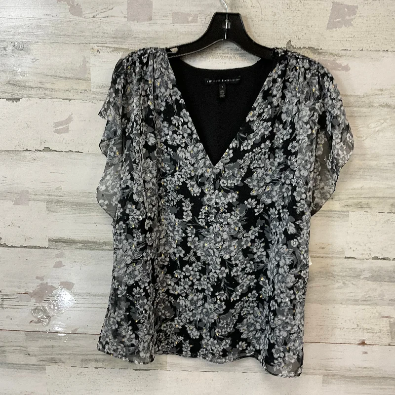 women's tops for those who want to create stylish and put-together outfits without spending a fortuneTop Short Sleeve By White House Black Market In Black, Size: S