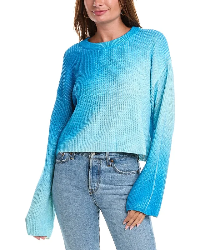 Fitted SweatersWISPR Sevan Shadow Scoop Silk-Blend Sweater